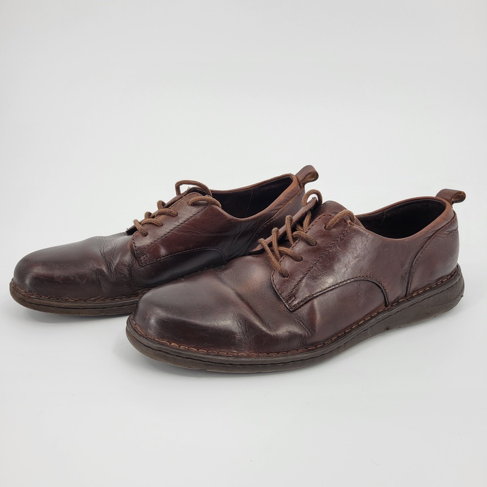 Born Todd Oxfords Men 8.5 M Brown Leather Lace Up Shoes Workwear Office